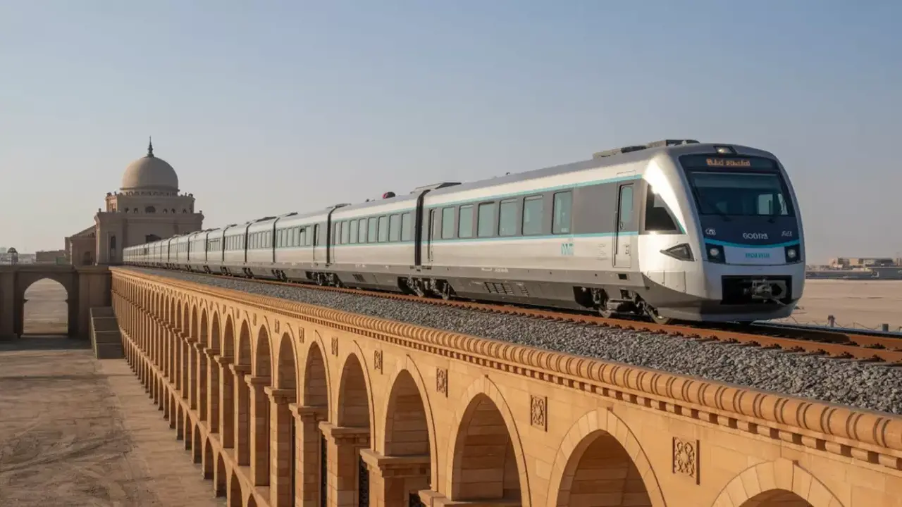 قطار 5 نجوم في السعودية يقطع 1300 كيلومتر عبر الصحراء ويعيد تعريف السفر في الشرق الأوسط